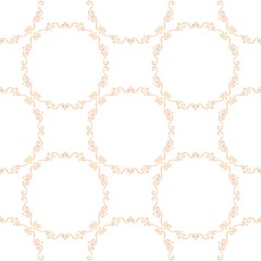 Abstract cute seamless polka dot circle background pattern.