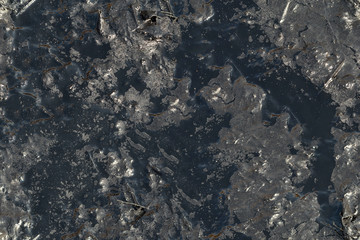 Black oil pollution, seamless texture.