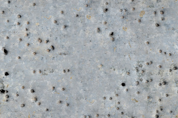 Metal after shotgun, seamless texture.