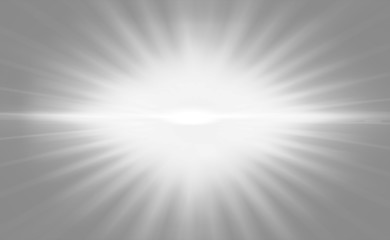 light Background With Sun Burst