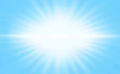 light Background With Sun Burst