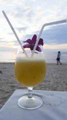 mint, lemon, lemonade, liquid, liquor, tools, jigger, slice, red, ingredient, palm, party, ocean, island, cold, holiday, sea, exotic, refreshment, vacation, orange, healthy, palm tree, fresh, tropical