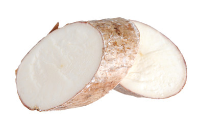 sliced cassava