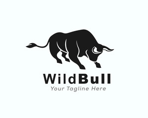 Wild bull logo design inspiration