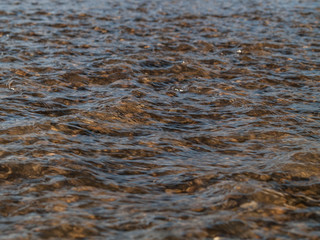 clear water in river