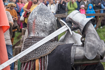 Bolgar, Tatarstan, Russia - 08-10-2019:  annual summer historical festival 