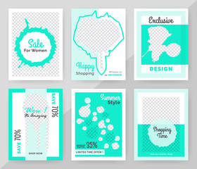 Unique Editable modern Social Media banner Template.Anyone can use This Design Easily.Promotional web banner for social media. Elegant sale and discount promo - Vector.