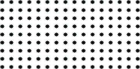 Black and white seamless polka  pattern vector