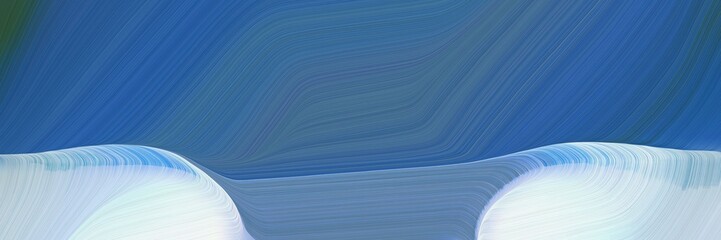 Fototapeta premium decorative background graphic with curvy background illustration with teal blue, light gray and sky blue color