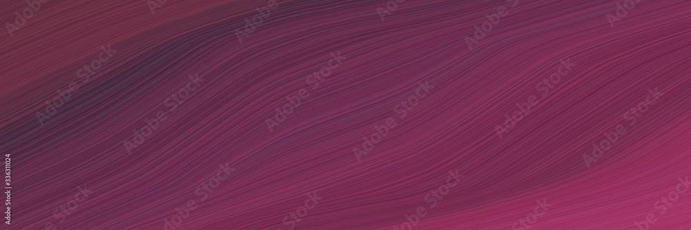 Poster elegant moving header with old mauve, dark moderate pink and very dark magenta colors. fluid curved 