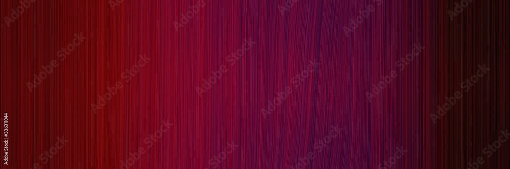 Aufkleber elegant surreal banner design with dark red, dark pink and very dark pink colors. fluid curved lines