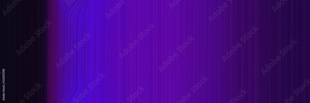 Poster elegant flowing header design with indigo, very dark pink and blue violet colors. fluid curved lines