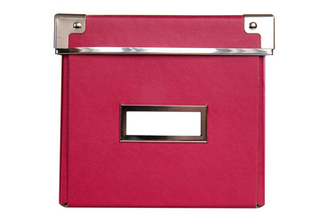 office boxes on isolated background