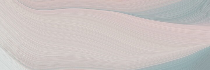 Obraz premium elegant artistic header design with pastel gray, dark gray and ash gray colors. fluid curved lines with dynamic flowing waves and curves