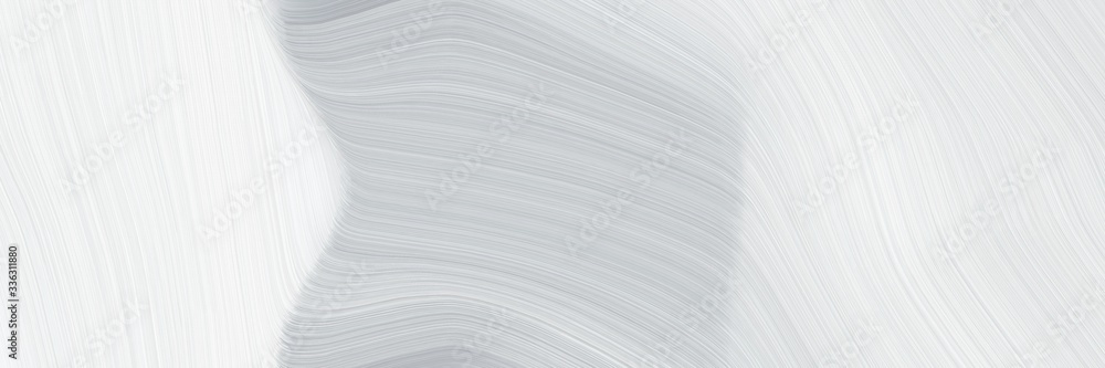 Poster elegant colorful designed horizontal header with lavender, silver and ash gray colors. fluid curved 