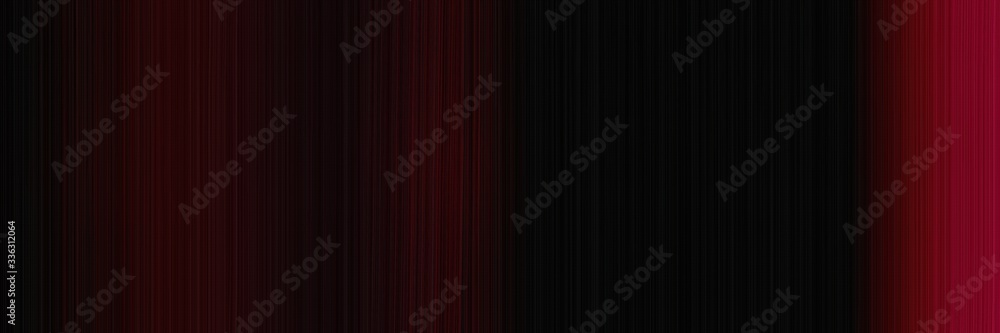 Poster elegant modern designed horizontal header with black, dark red and very dark red colors. fluid curve
