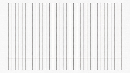 3d rendering of paper with line marked there