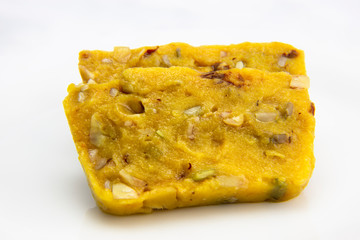 Glutinous rice cake which is called yeong-yangtteog in Korea