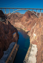 View of Hoover Dam, United states
