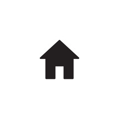 Home icon in trendy flat style isolated on background. Home icon page symbol for your web site design. House icon logo, app, UI. Vector illustration, EPS10.