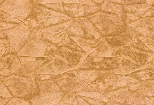 Beige Flock Fabric Seamless Texture Closeup