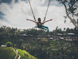 Huśtawka na wyspie Bali © Tobiasz