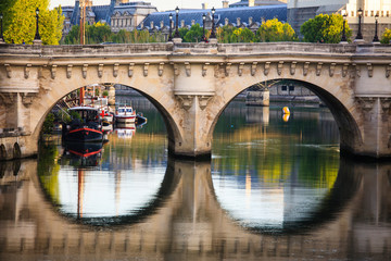 Ponte sul fiume Senna a Parigi