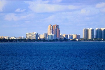 Obraz premium Fort Lauderdale View from The Ocean