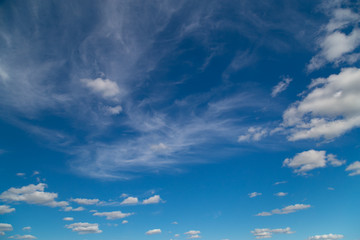 sky, air, background, beautiful, beauty, blue, clear, cloudscape, clouds, full, high, heaven, horizontal, large, light, meteorology, nature, , color, day, scenics, space, panoramic, textured, weather