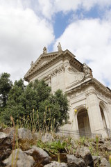Fototapeta premium Santa Maria Nova (Santa Francesca Romana) situated next to the Roman Forum in Rome, Italy