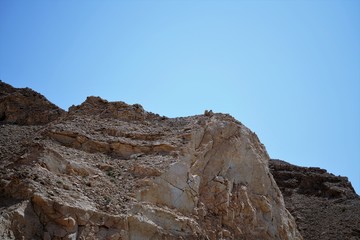 mountain landscape with blue sky