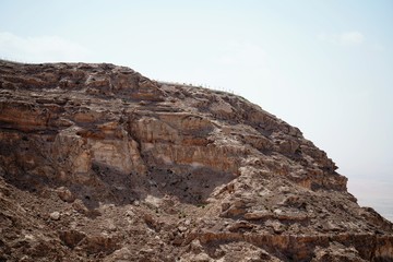 rocks and sky