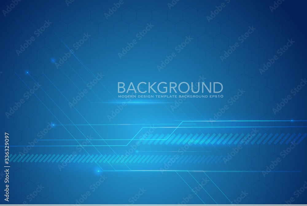 Aufkleber high speed. hi-tech. abstract technology background concept.speed movement pattern and motion blur o