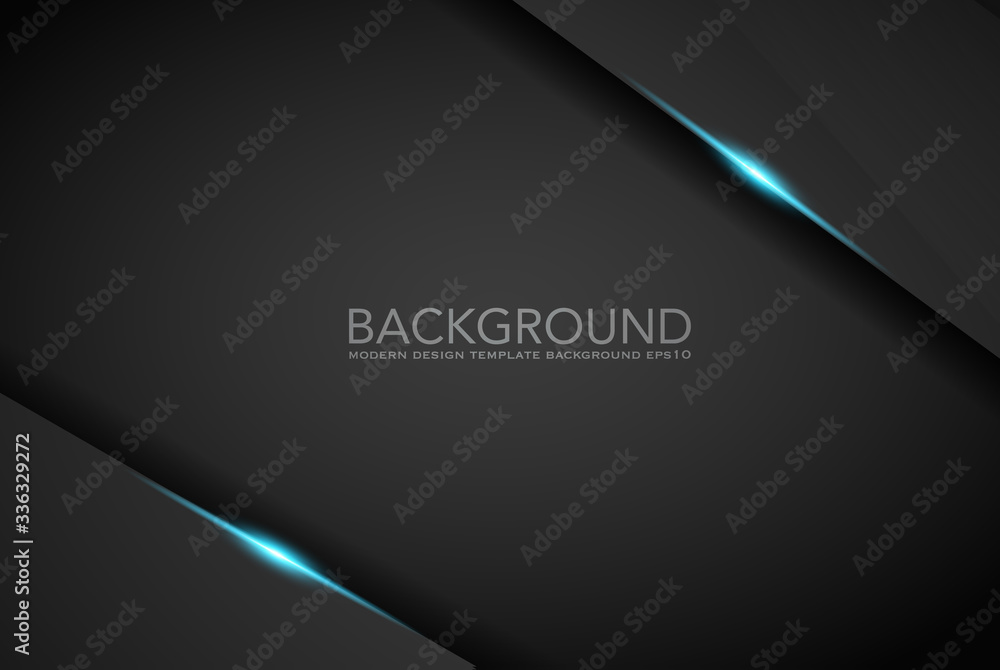 Poster black abstract background pattern stripe paper material 3d render. business technology commercial sa