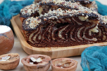delicious homemade chocolate cake