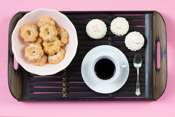 Breakfast and espresso