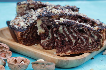 delicious homemade chocolate cake