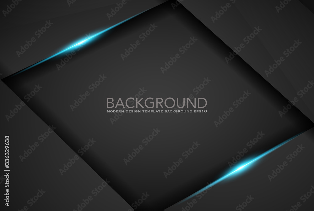 Poster black abstract background pattern stripe paper material 3d render. business technology commercial sa
