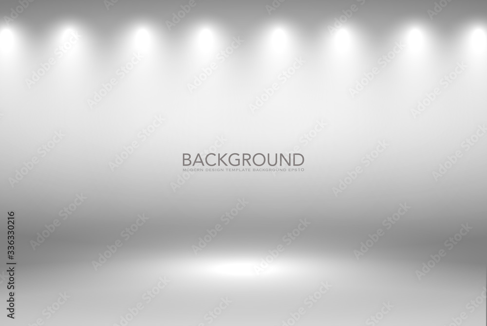 Poster abstract gray background. grey gradient background blank trade show booth for designers. background 