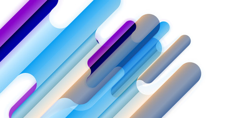 Abstract liquid lines geometric background