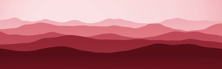 design red hills slopes at time when everyone sleeps computer graphics texture or background illustration