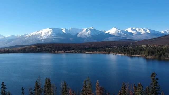 Lago di montagna, reveal