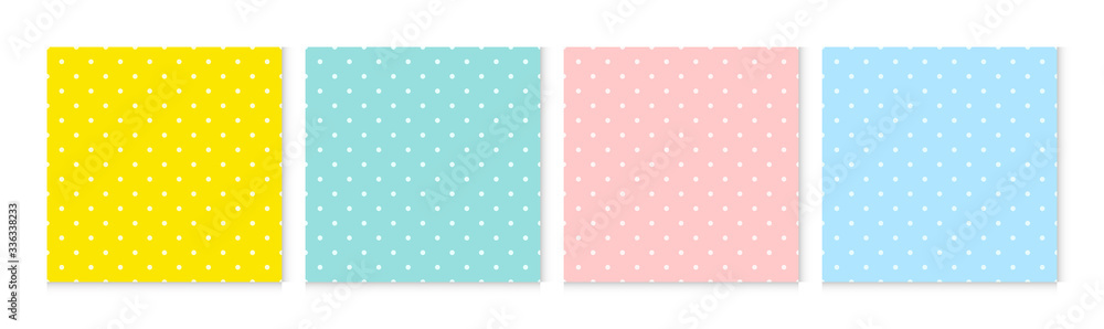 Poster background pattern seamless dot abstract colorful pastel colors. summer background design.