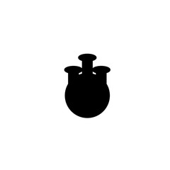 flask icon vector