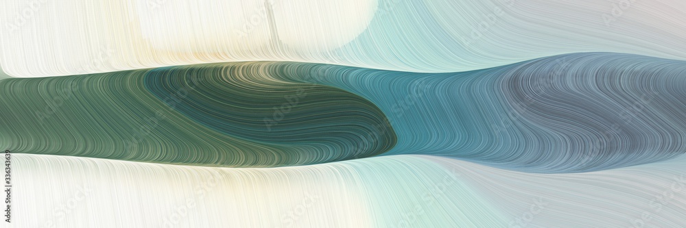 Poster abstract modern banner design with light gray, dark slate gray and dim gray colors. fluid curved lines with dynamic flowing waves and curves