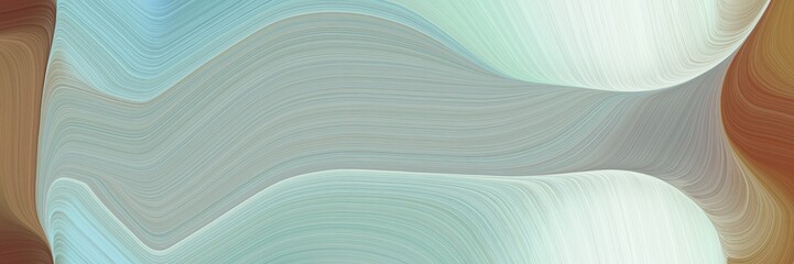 abstract decorative header design with ash gray, pastel brown and beige colors. fluid curved lines with dynamic flowing waves and curves