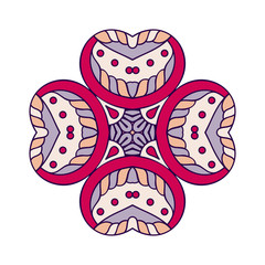 Mandala. Ethnic decorative element