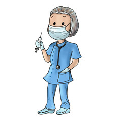 infirmière dessin
