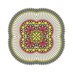 Mandala. Ethnic decorative element