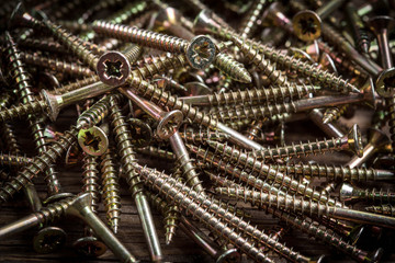 Background with screw.